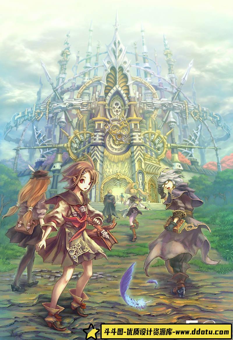 350-日本画师 尾方富生 作品图包-绘师作品-24MB-126P