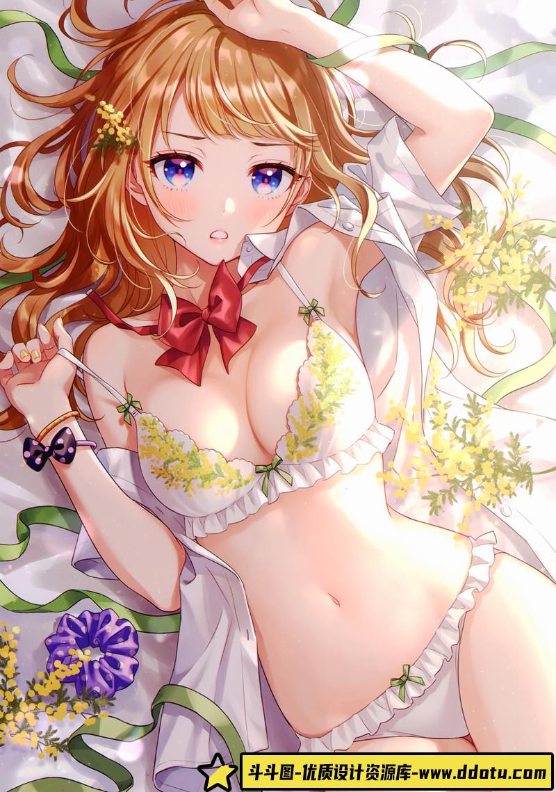 353-森倉円画集-LingerieBouquet-绘师作品专区-136MB-16P