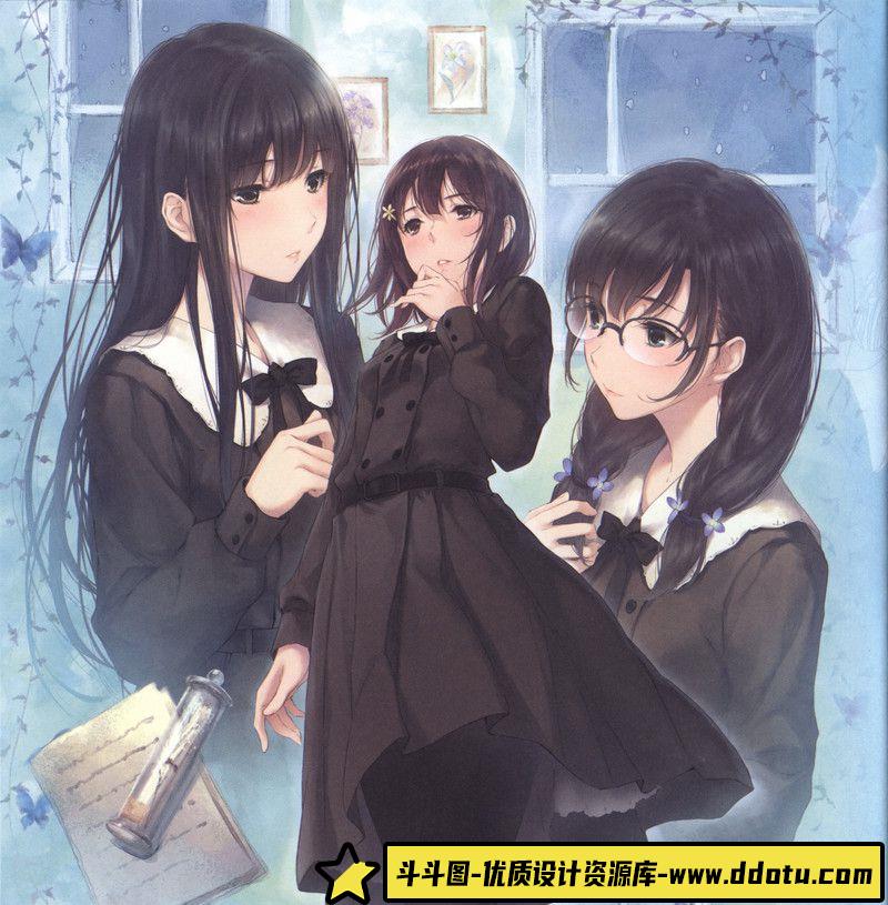 362-杉菜水姫 花葬画集-绘师作品-848MB-121P