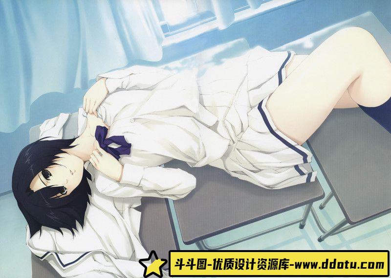 364-杉菜水姫 濡烏画集-绘师作品-147MB-80P