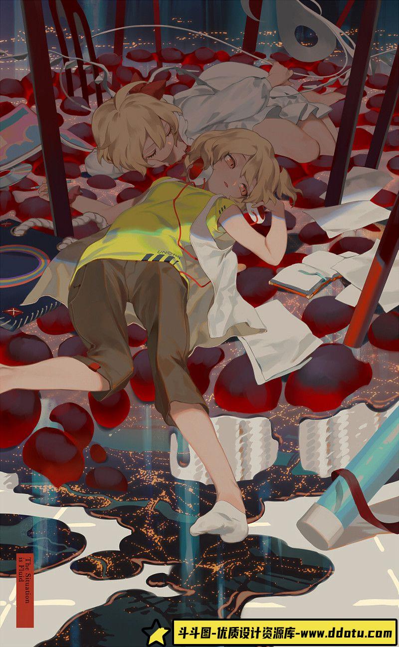 377-提督の夏休み画集-绘师作品专区-65MB-30P