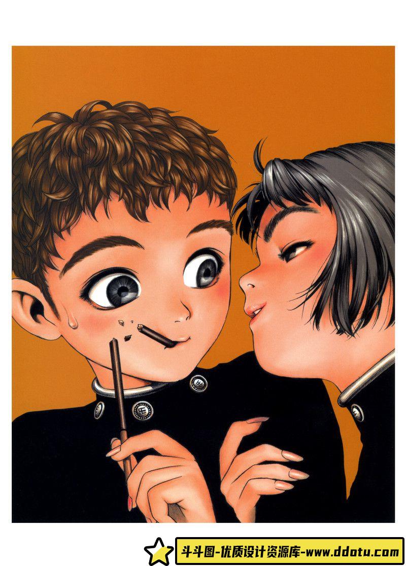 218–大久保笃 噬魂师 画集-绘师作品-409MB-112P