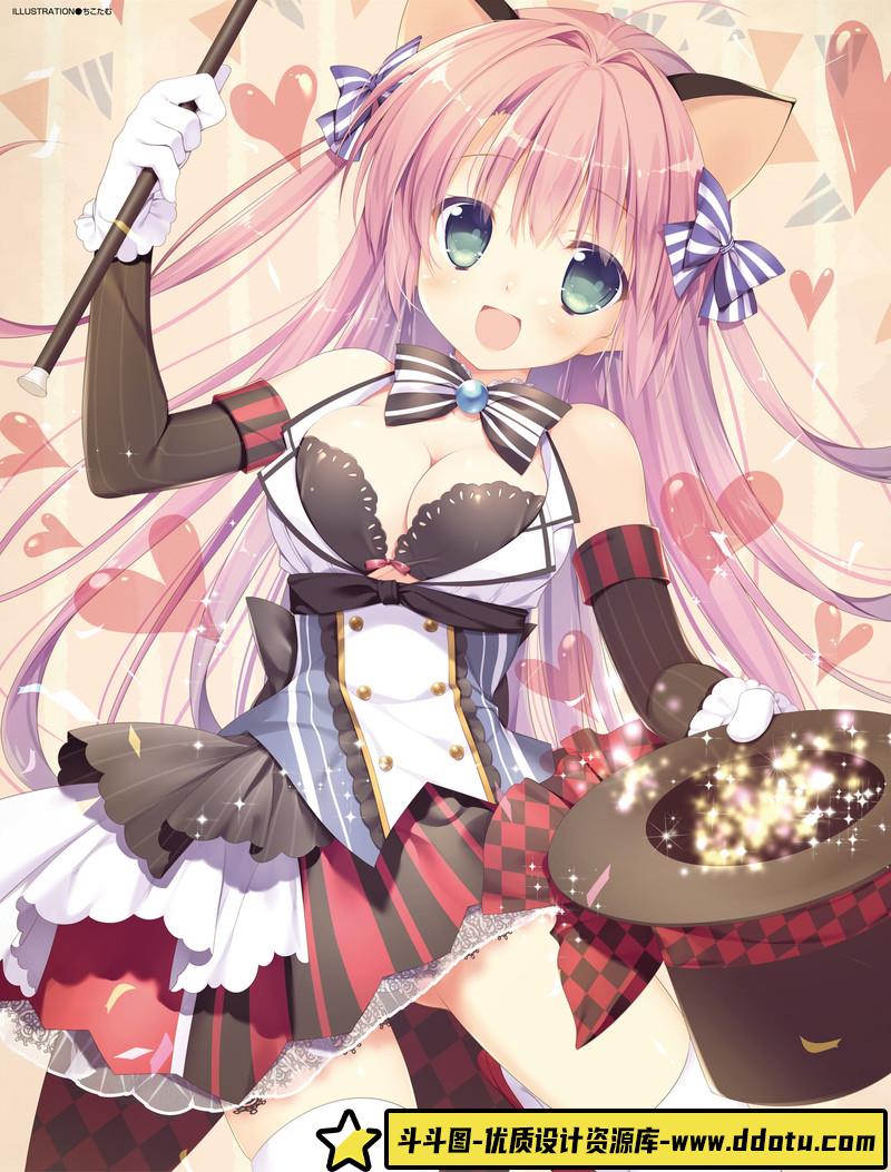 234-电击萌王 2015年06月插图精选-绘师作品-56MB-45P