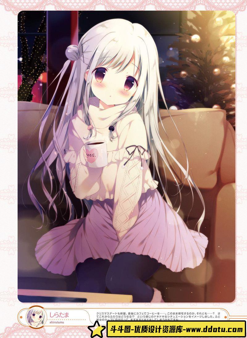 238–电击萌王 2016年02月插图精选-绘师作品-53MB-59P