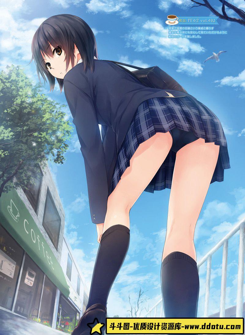 243-电击萌王 2016年6月插图精选-绘师作品-76MB-60P