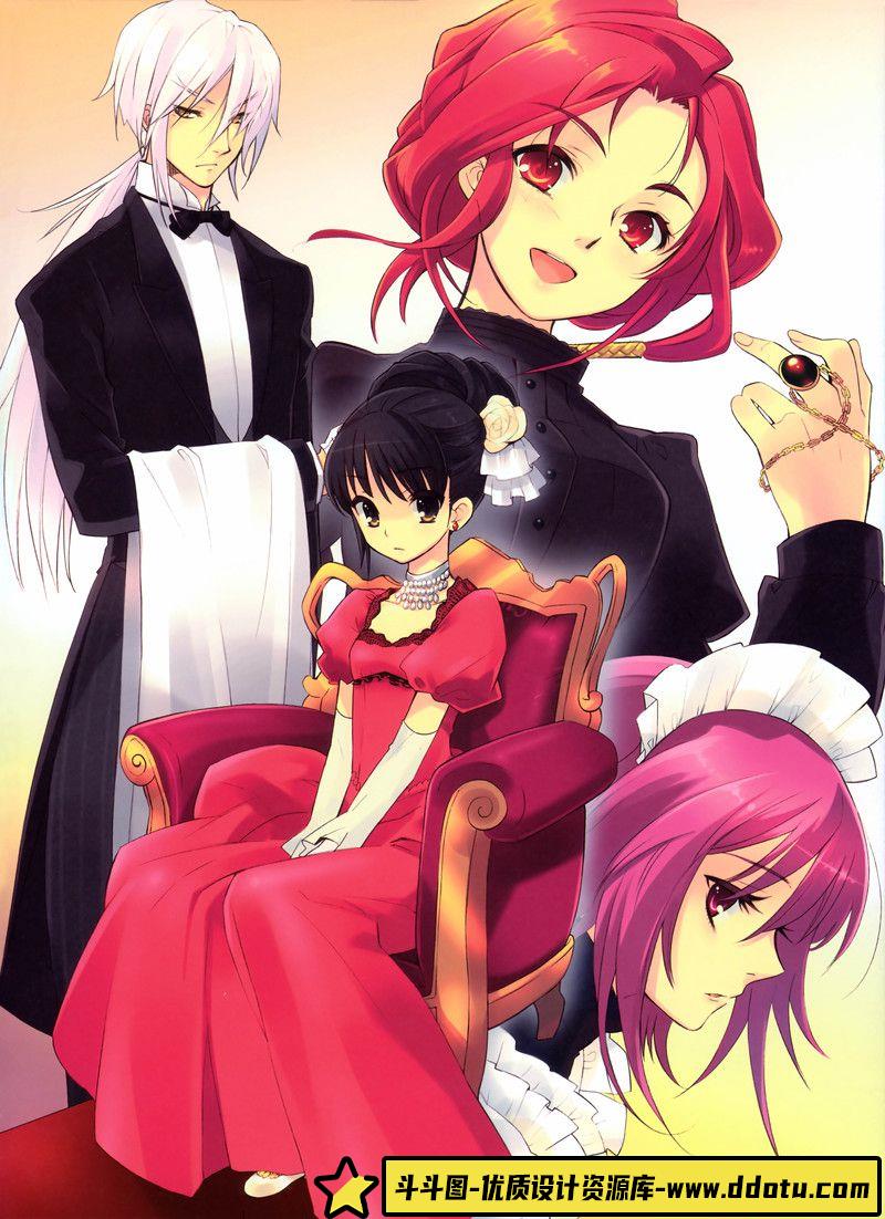 254-東方52名女孩画集-绘师作品专区-49MB-58P