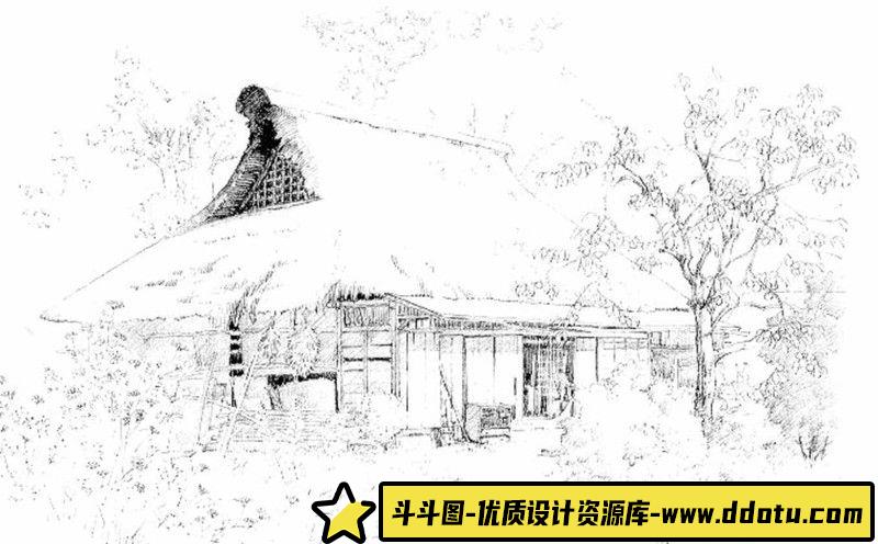 262-宫崎骏漫画草图板-绘师作品专区-62MB-43P