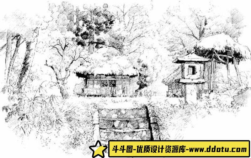 262-宫崎骏漫画草图板-绘师作品专区-62MB-43P
