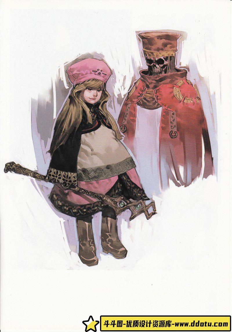 283-吉成曜 彩图和线稿画集-绘师作品-385MB-160P