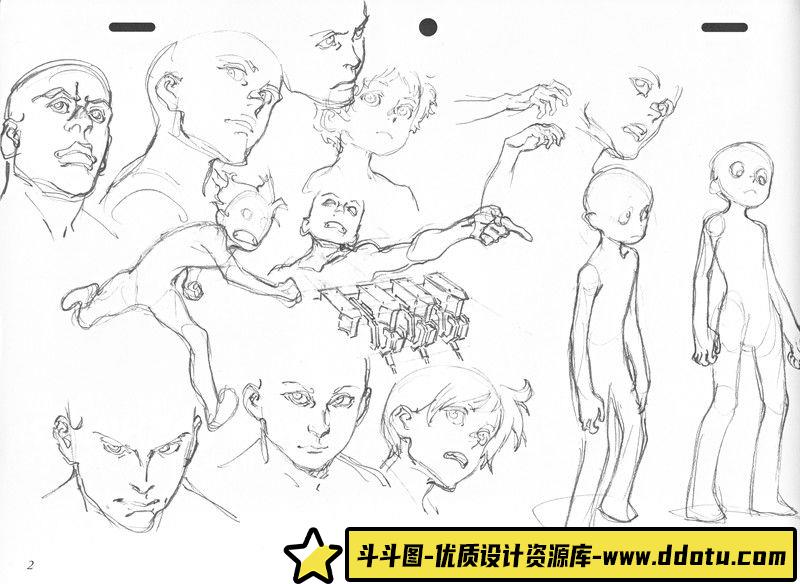 285-吉成曜 女神侧身像 设定资料集-游戏原画-179MB-130P