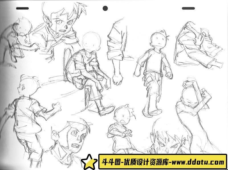 285-吉成曜 女神侧身像 设定资料集-游戏原画-179MB-130P