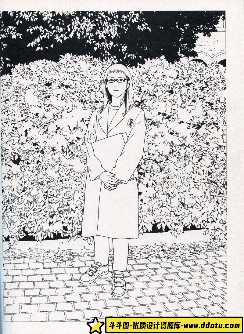 294-江口寿史の世界2 画集-绘师作品-21MB-46P