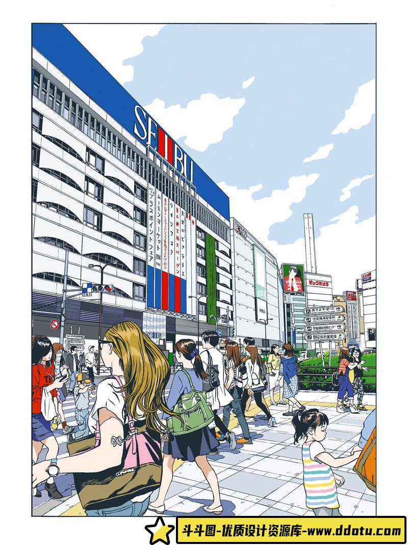 296-江口寿史作品-绘师作品专区-146MB-300P