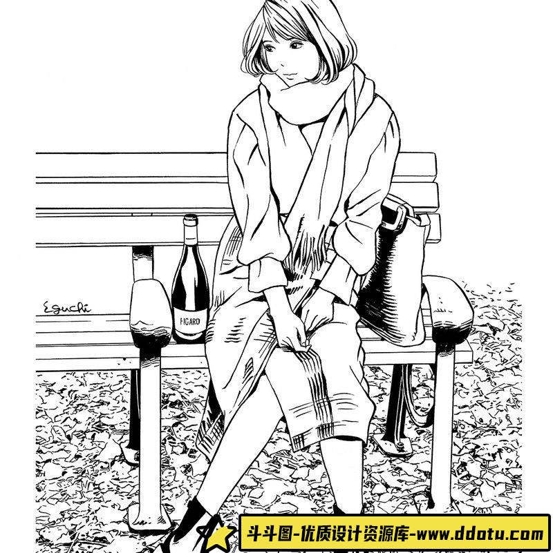 297-焦茶日曜日G32a作品-绘师作品专区-702MB-143P