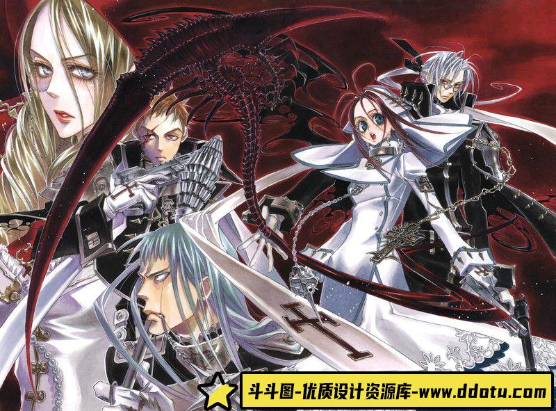 017-[九条清九条キヨ]圣魔之血画集-绘师作品-146MB-75P