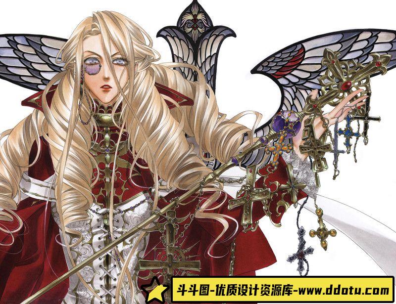 017-[九条清九条キヨ]圣魔之血画集-绘师作品-146MB-75P