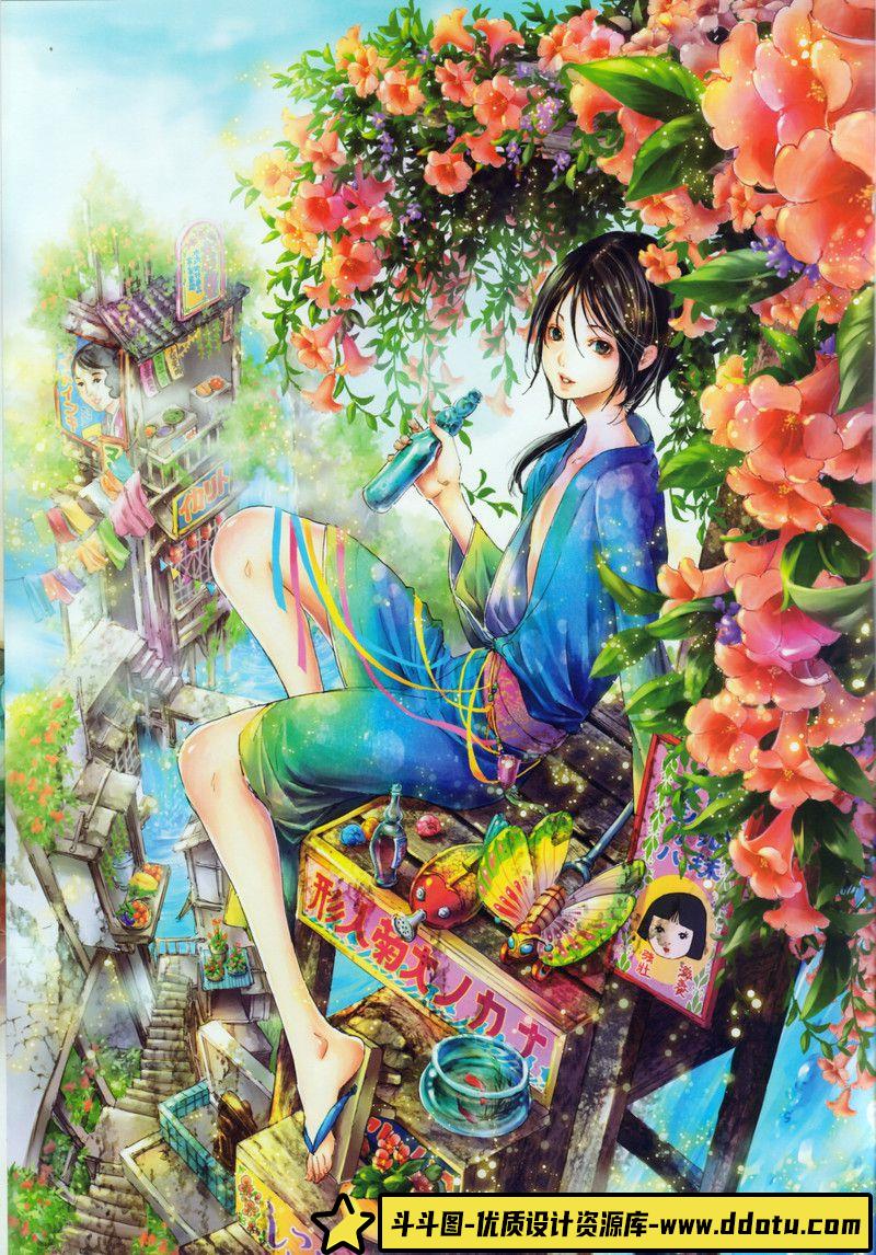 023-[矢吹健太朗]To Love Ru Darkness画集-绘师作品-58MB-44P