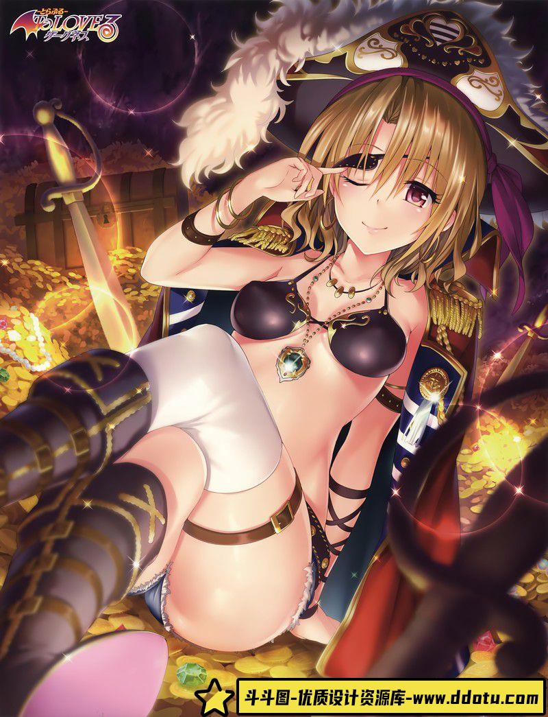 024–[矢吹健太朗]To LOVEる―とらぶる― アニメイラスト集 らぶはに-绘师作品-125MB-45P