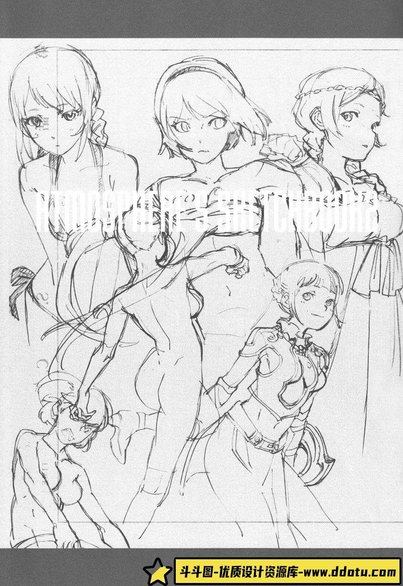 047–Atmosphere3素描集-绘师作品专区-60MB-57P