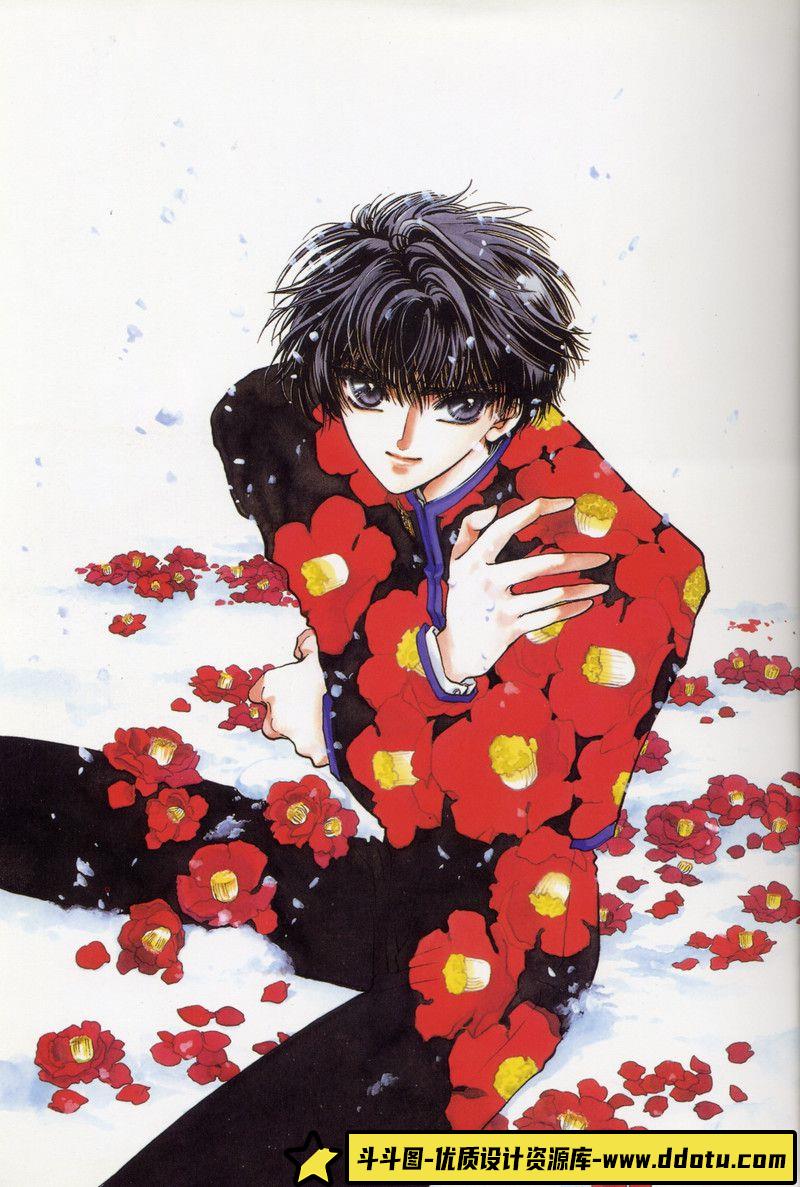 060-CLAMP《 魔卡少女樱原画集 I 》-绘师作品-83P-297MB