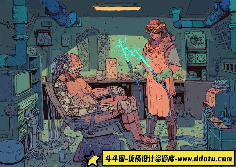 073–DeclanShalvey艺术集-绘师作品专区-243MB-105P-1PDF