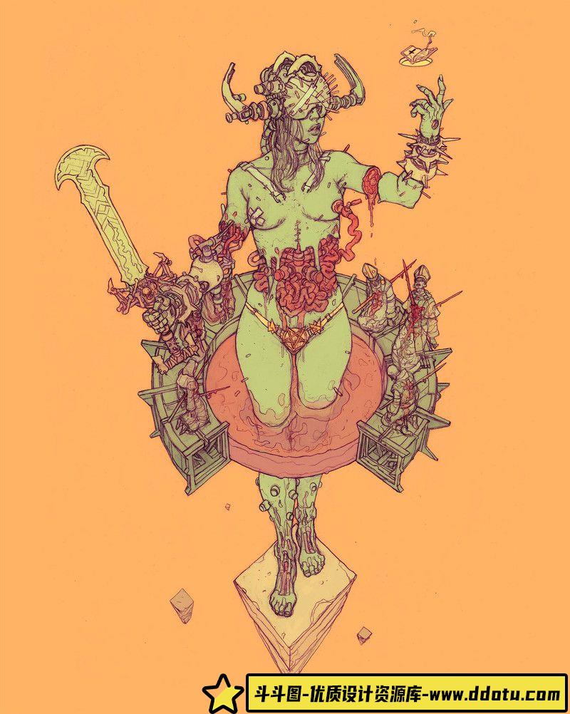 073–DeclanShalvey艺术集-绘师作品专区-243MB-105P-1PDF