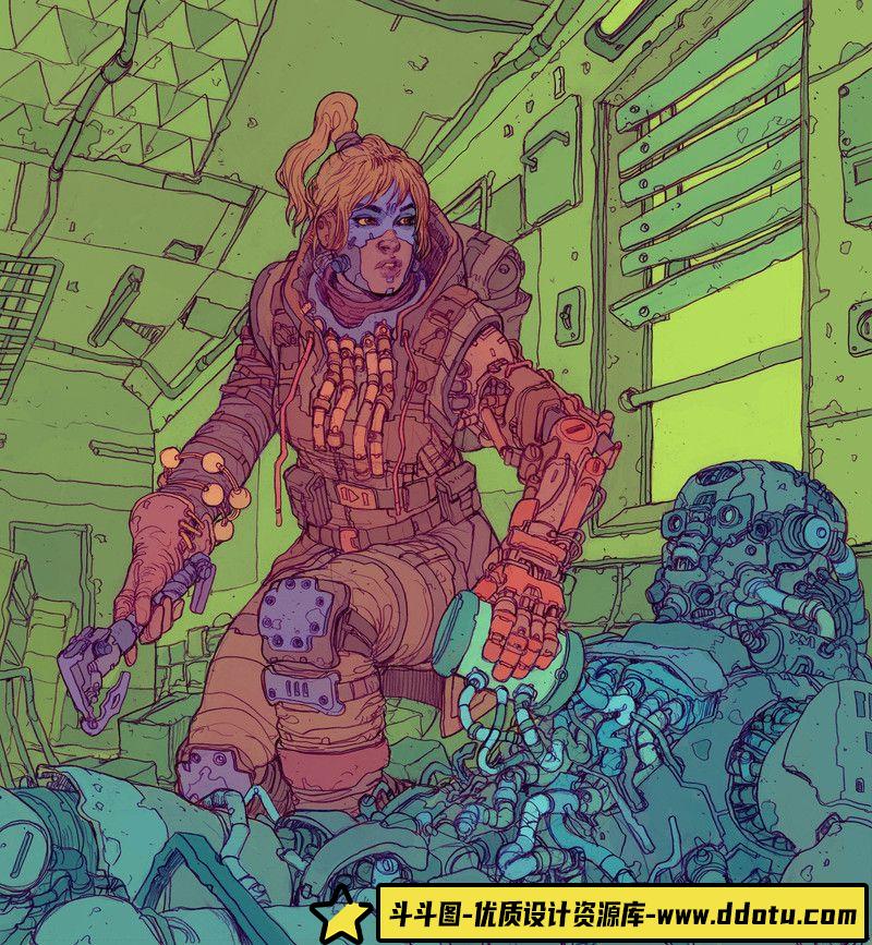 073–DeclanShalvey艺术集-绘师作品专区-243MB-105P-1PDF