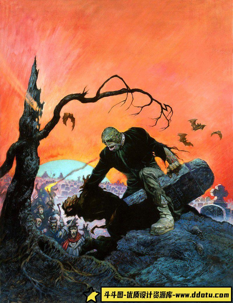 082–GeraldBrom作品包-绘师作品专区-82MB-324P