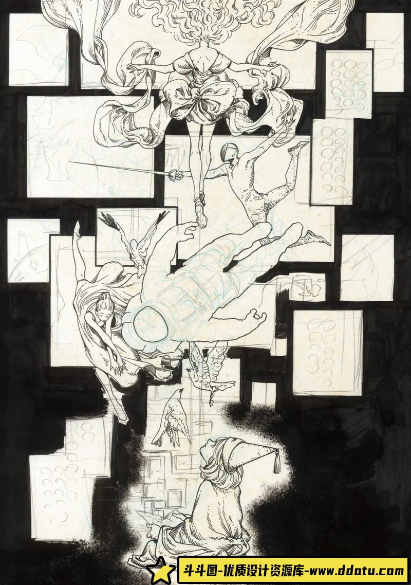 196–白浜欧手稿集-绘师作品专区-24MB-50P-1PDF