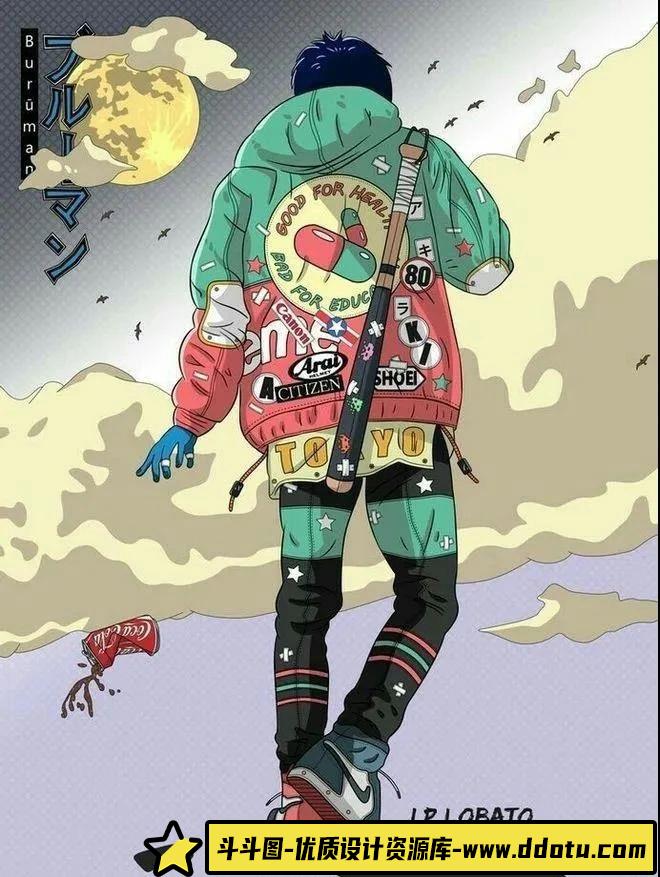 快速提升插画设计水平!1万张插画设计灵感资源库助你搞定