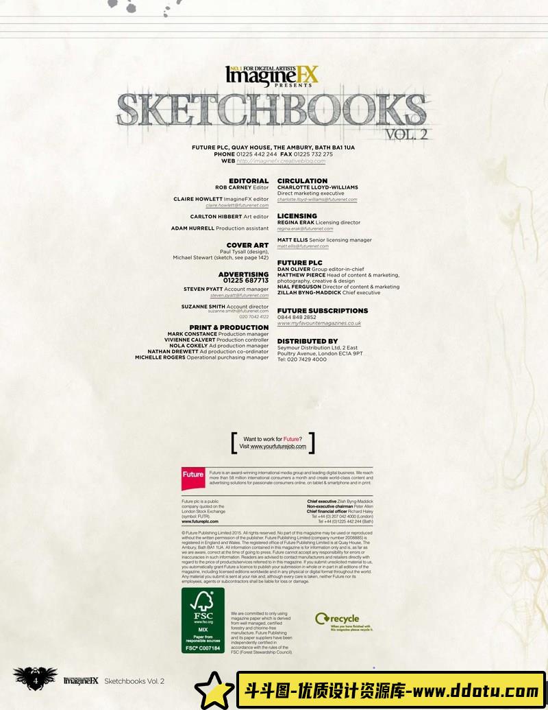 艺术家的速写集Vol2-V社工坊-创作学习专区-0.97GB-178P-1PDF