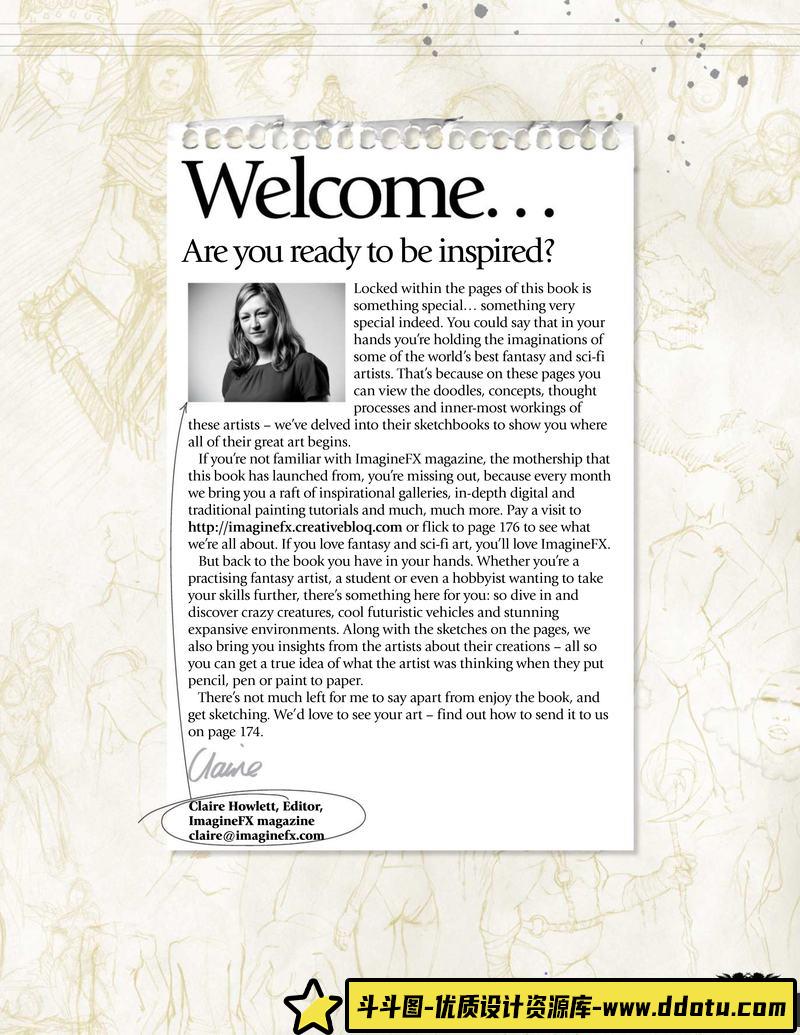 艺术家的速写集Vol2-V社工坊-创作学习专区-0.97GB-178P-1PDF