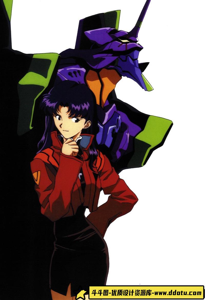 [线稿集]EVA 新世纪福音战士 原画集 VOL.1-创作学习专区-79MB-217P