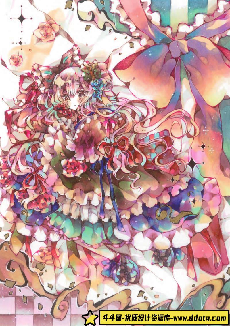 马克笔梦幻描绘集-创作学习专区-14MB-156P-1PDF