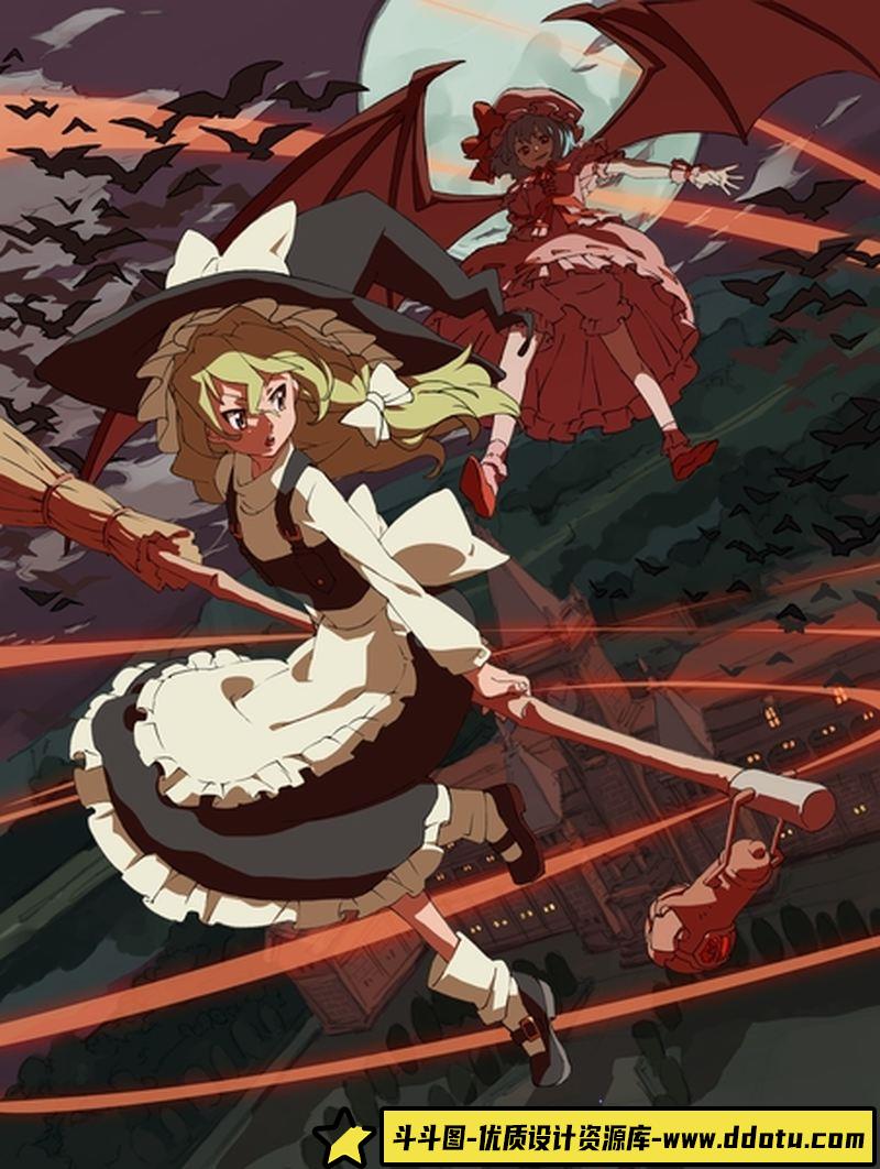 东方绘师录 作画过程PSD文件-创作学习-1.18GB-24PSD