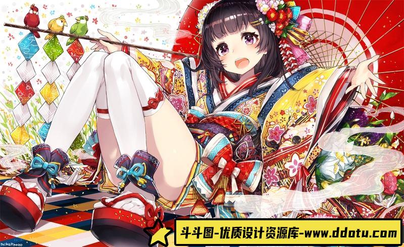 Mika Pikazo 作画过程PSD文件-创作学习-208MB-2PSD