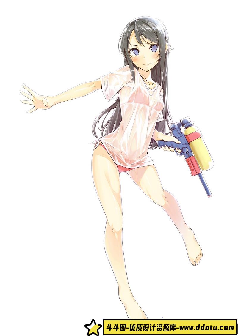 樱岛麻衣同人CG图包-创作学习-692MB-350P