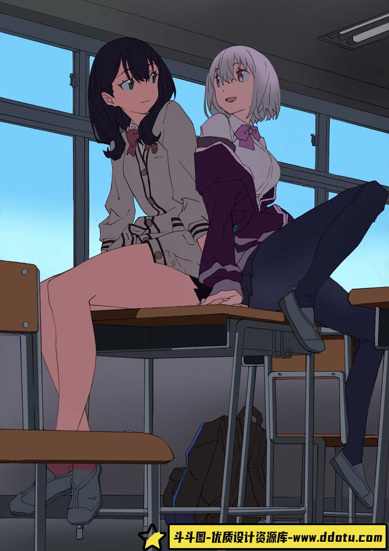 宝多六花同人CG图包-创作学习-1.5GB-1431P