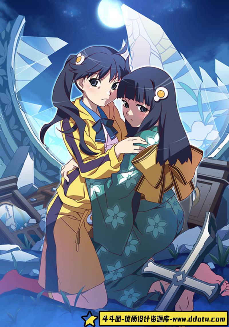 阿良良木月火同人CG图包-创作学习-504MB-514P