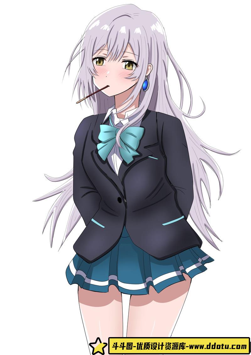 月白瞳美同人CG图包-创作学习-86MB-54P-斗斗图