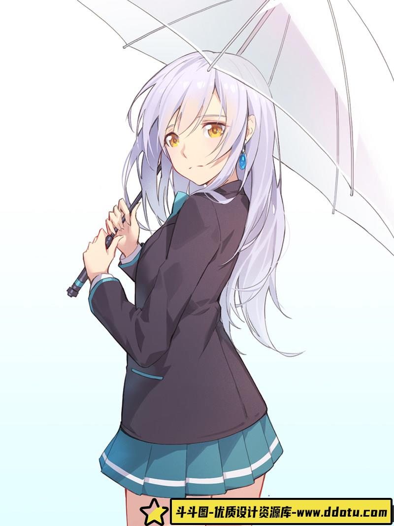 月白瞳美同人CG图包-创作学习-86MB-54P