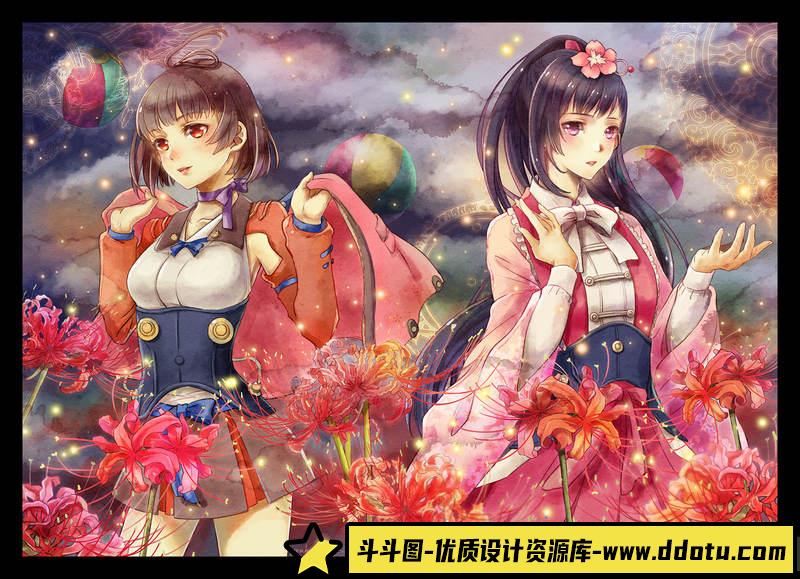 四方川菖蒲同人CG图包-创作学习-101MB-89P