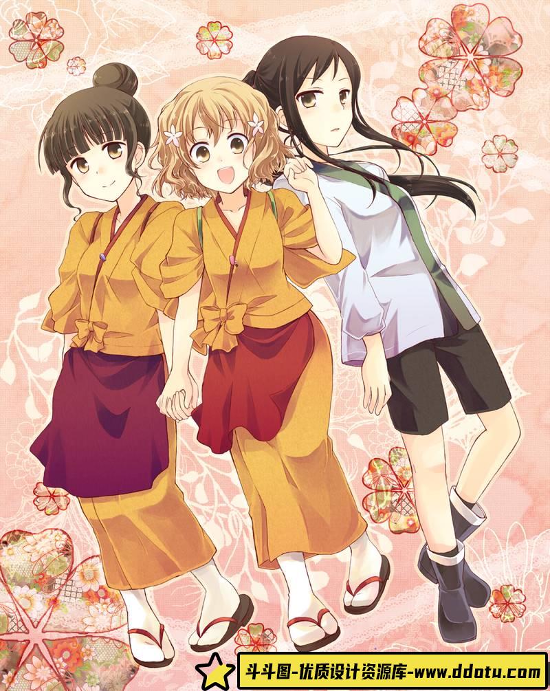 松前绪花同人CG图包-创作学习-534MB-343P