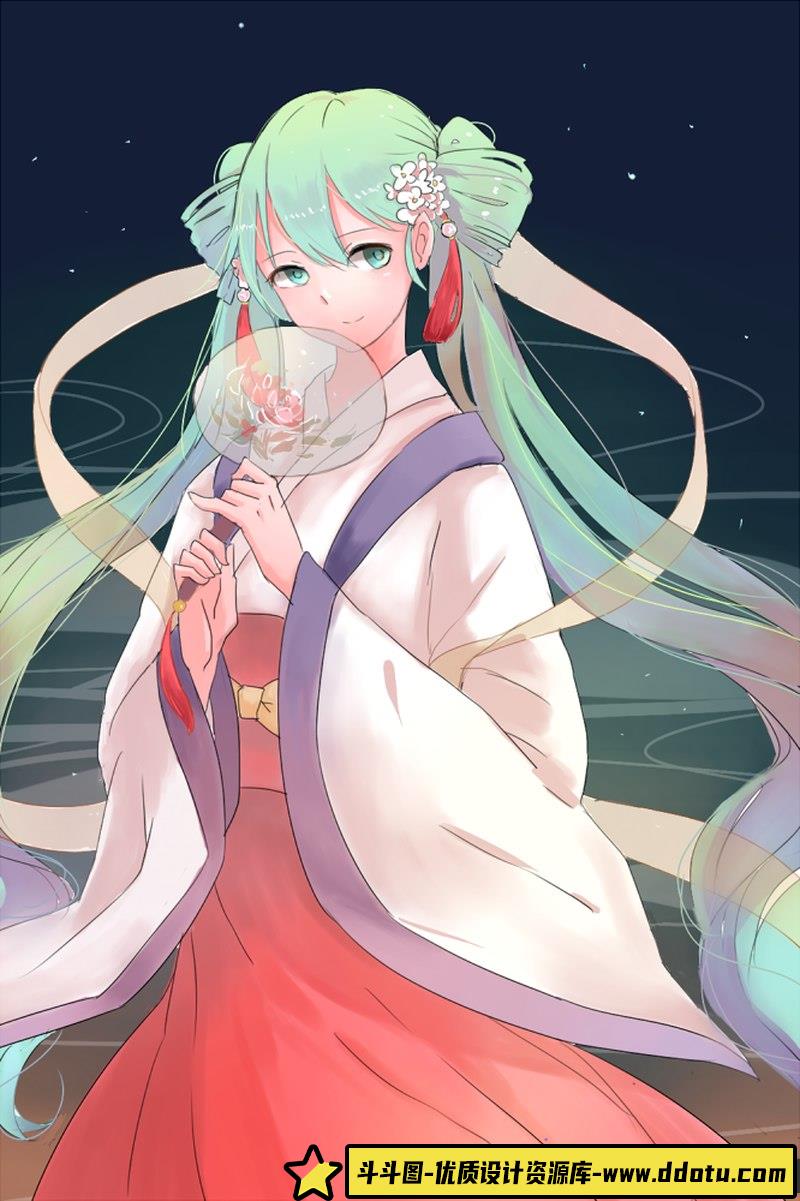 中秋明月初音同人CG图包-创作学习-107MB-59P