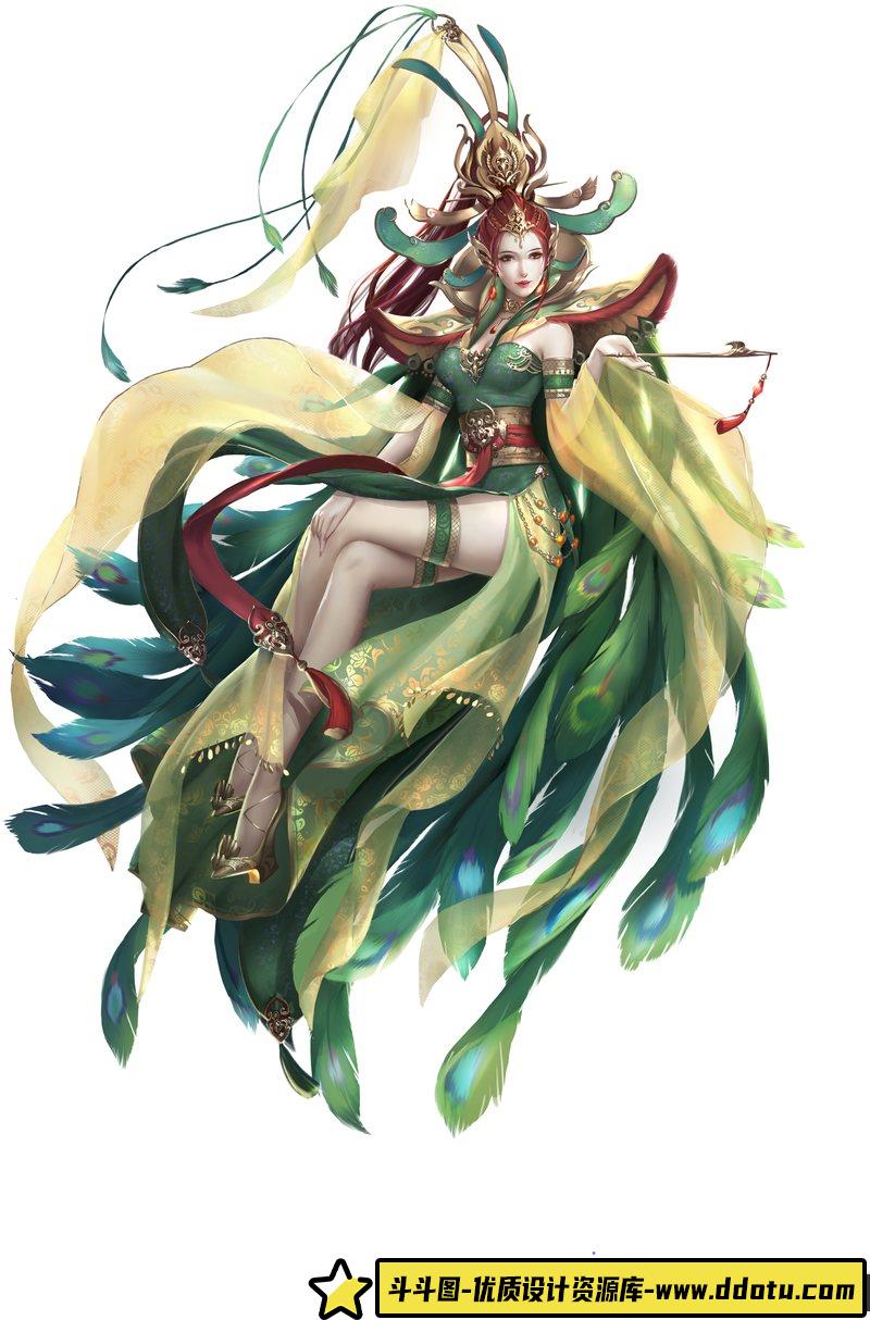 武侠女古风立绘包-创作学习-2.09GB-1208P