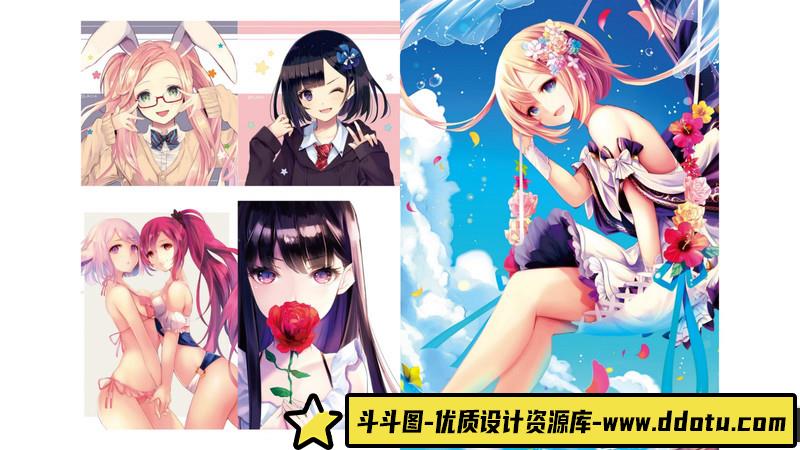 藍飴 描绘可爱服饰的技法-创作学习-68MB-75P-1PDF