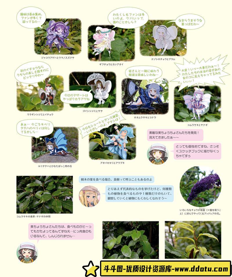 うりも 角丸つぶら 美丽的蝴蝶图鉴-创作学习-102MB-163P-1PDF