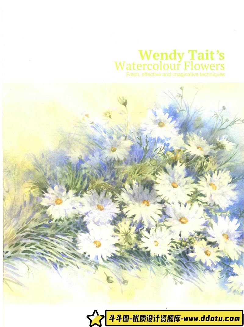 温迪 泰特 花卉植物水彩-创作学习-125MB-148P-1PDF