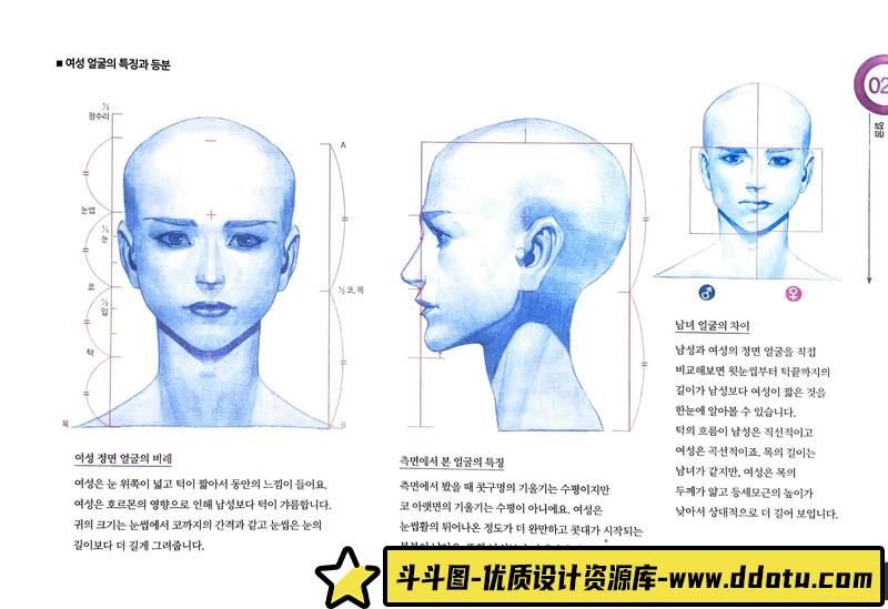 RockHe Kim的人体解剖-创作学习-254MB-381P-1PDF