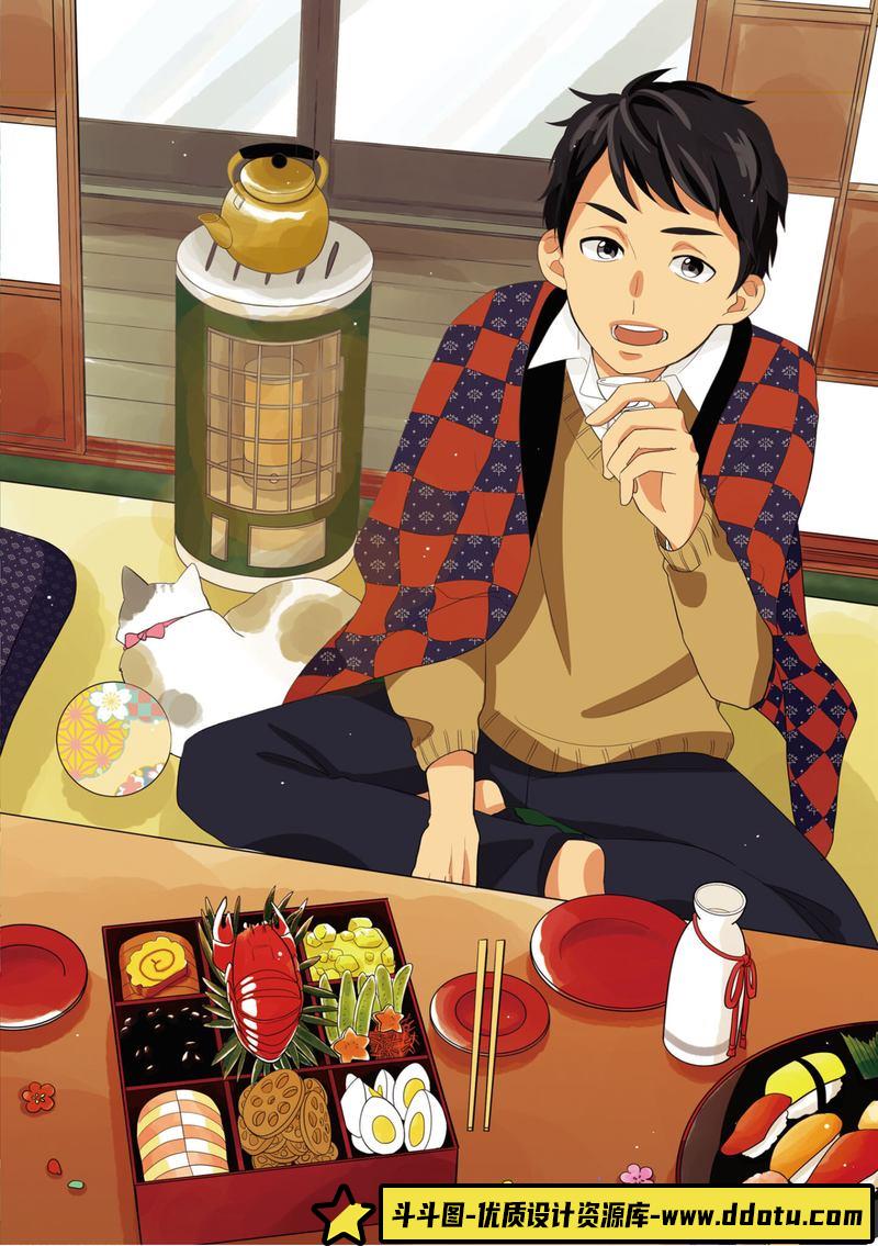 漫画角色的食物资料集-创作学习-415MB-130P-1PDF